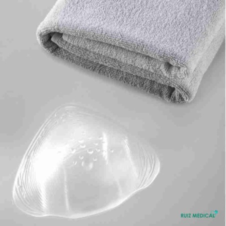 Prothèse mammaire Aquawave Swimform par Amoena - Serviette grise Prothèse mammaire Aquawave Swimform par Amoena - Serviette grise