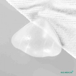 Prothèse mammaire Aquawave Swimform par Amoena - Serviette grise - Mouillée