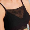 Bandeau Amber Top par Amoena - Coloris Noir - De Face - Zoom Bandeau Amber Top par Amoena - Coloris Noir - De Face - Zoom