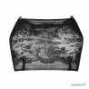 Bandeau Amber Top par Amoena - Coloris Noir - De Face - Seul - Sans bretelles Bandeau Amber Top par Amoena - Coloris Noir - De Face - Seul - Sans bretelles
