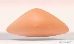 Prothèse mammaire externe Light Supersoft 1151X Amica par Anita - Face externe