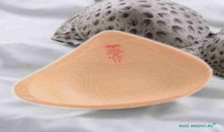 Prothèse mammaire externe Softback Asymmetric 1080 par Anita - Face externe - Vue