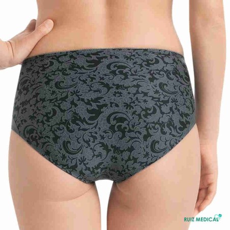 Culotte Haute Ancona par Anita Care - Vue de dos - Coloris Silver Night Culotte Haute Ancona par Anita Care - Vue de dos - Coloris Silver Night