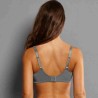 Soutien-gorge pour prothèse mammaire Mila par Anita Care - Coloris Gris Titane - Dos Soutien-gorge pour prothèse mammaire Mila par Anita Care - Coloris Gris Titane - Dos