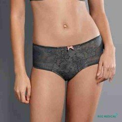 Culotte Fleur par Anita Care - Vue de face - Coloris Anthracite