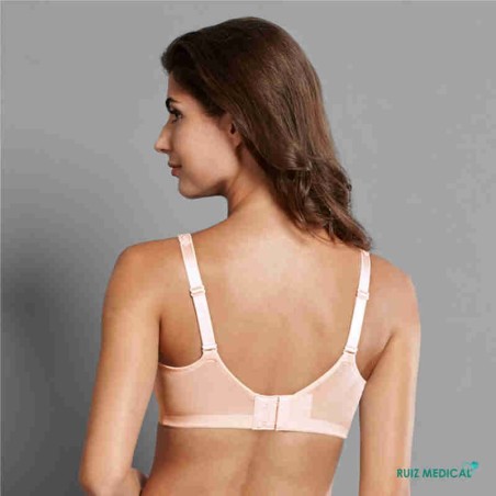 Soutien-gorge pour prothèse mammaire Mila Dentelles par Anita Care - Coloris Biscuit - Dos Soutien-gorge pour prothèse mammaire Mila Dentelles par Anita Care - Coloris Biscuit - Dos