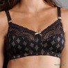 Soutien-gorge pour prothèse mammaire Mila Dentelles par Anita Care - Coloris Noir - Face Soutien-gorge pour prothèse mammaire Mila Dentelles par Anita Care - Coloris Noir - Face