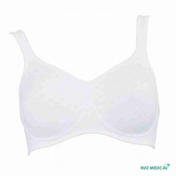 Soutien-gorge pour prothèse mammaire Lisa par Anita Care - Seul - Coloris Blanc