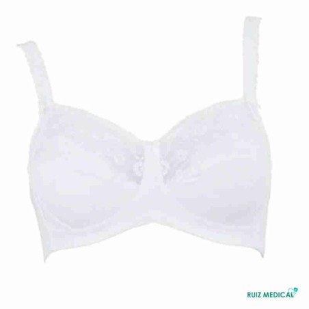 Soutien-gorge pour prothèse mammaire Ella par Anita Care - Coloris Blanc - Seul Soutien-gorge pour prothèse mammaire Ella par Anita Care - Coloris Blanc - Seul