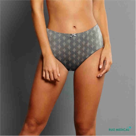Culotte Haute Mila par Anita Care - Coloris Gris Titane - Face Culotte Haute Mila par Anita Care - Coloris Gris Titane - Face