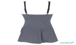 Robe de bain pour prothèse mammaire Ayon Sarong par Amoena - Vue de dos - Seul