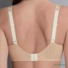 Soutien-gorge pour prothèse mammaire Belvedere par Anita Care - Coloris Pêche poudré - Vue de dos - Zoom