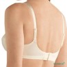 Soutien-gorge pour prothèse mammaire Isabel sans armatures par Amoena - Coloris Blanc - Dos