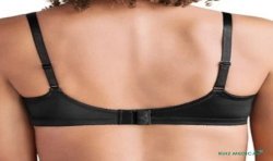 Soutien-gorge pour prothèse mammaire Isabel sans armatures par Amoena - Coloris Noir - Dos