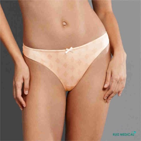 String Mila par Anita Care - Coloris Biscuit - Face String Mila par Anita Care - Coloris Biscuit - Face