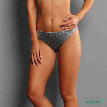 String Mila par Anita Care - Coloris Gris Titane - Face String Mila par Anita Care - Coloris Gris Titane - Face