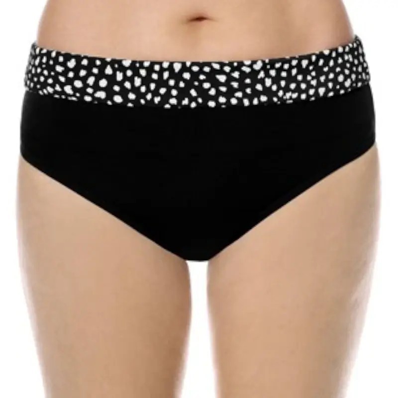 Bas de bikini Manila par Amoena - Vue de face - Porté en taille basse Bas de bikini Manila par Amoena - Vue de face - Porté en taille basse