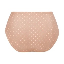 Culotte haute Belvedere par Anita Care - Coloris Pêche poudré - Vue de dos seule