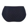 Culotte haute Belvedere par Anita Care - Coloris Bleu Profond - Vue de dos seule