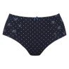 Culotte haute Belvedere par Anita Care - Coloris Bleu Profond - Vue de face seule