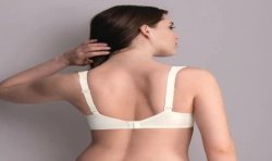 Soutien-gorge pour prothèse mammaire Havanna par Anita Care - Coloris Crystal - Vue de dos