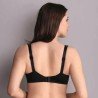 Soutien-gorge pour prothèse mammaire Havanna par Anita Care - Coloris Noir - Vue de dos