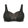 Soutien-gorge pour prothèse mammaire Havanna par Anita Care - Coloris Noir - Vue de face seul