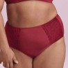 Culotte haute Havanna par Anita Care - Coloris Dark Red - Vue de face