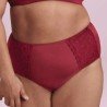 Culotte haute Havanna par Anita Care - Coloris Dark Red - Vue de face