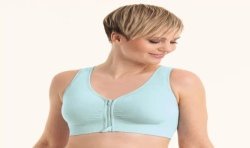 Soutien-gorge pour prothèse mammaire Lynn par Anita Care - Coloris Menthe - Vue de face