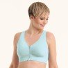 Soutien-gorge pour prothèse mammaire Lynn par Anita Care - Coloris Menthe - Vue de face