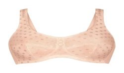 Soutien-gorge pour prothèse mammaire Airita par Anita Care - Coloris Rose Poudré - Vue de face seul