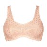 Soutien-gorge pour prothèse mammaire Airita par Anita Care - Coloris Rose Poudré - Vue de face seul