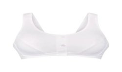 Soutien-gorge pour prothèse mammaire Isra par Anita Care - Coloris Blanc - Vue de face seul