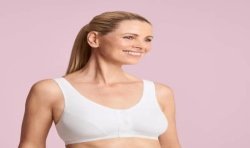 Soutien-gorge pour prothèse mammaire Isra par Anita Care - Coloris Blanc - Vue de face