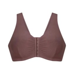 Soutien-gorge post-opératoire Hazel par Anita Care - Coloris Rose Framboise - Vue de face seul
