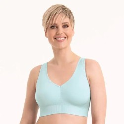 Soutien-gorge pour prothèse mammaire Lotta par Anita Care - Coloris Noir - Vue de face