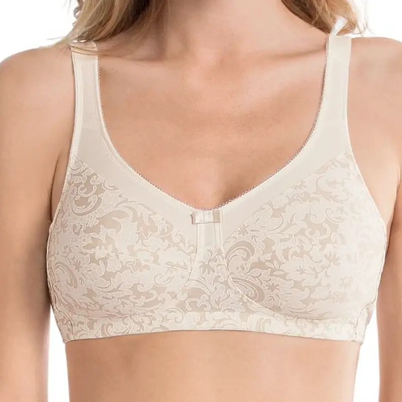 Soutien-gorge pour prothèse mammaire Ancona par Anita Care - Coloris Beige - Vue de face - Zoom Soutien-gorge pour prothèse mammaire Ancona par Anita Care - Coloris Beige - Vue de face - Zoom
