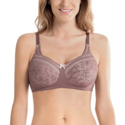 Soutien-gorge pour prothèse mammaire Fleur par Anita Care - Coloris Rose Framboise - Vue de face