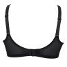 Soutien-gorge pour prothèse mammaire Fleur par Anita Care - Coloris Noir - Vue de dos seul