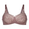 Soutien-gorge pour prothèse mammaire Fleur par Anita Care - Coloris Rose Framboise - Vue de face seul