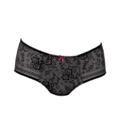 Slip Fleur par Anita Care - Coloris Noir - Vue de face seul