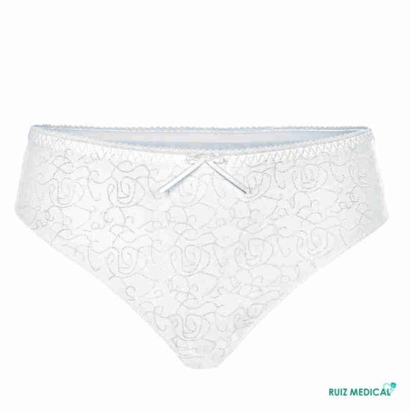 Slip Amanda Panty par Amoena - Coloris Blanc - Face Slip Amanda Panty par Amoena - Coloris Blanc - Face