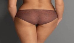 Slip Fleur par Anita Care - Coloris Rose Framboise - Vue de dos