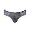Slip Fleur par Anita Care - Coloris Anthracite - Vue de face seul