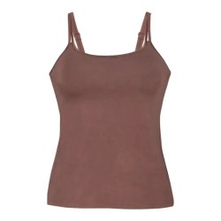 Top pour prothèse mammaire Amica par Anita Care - Coloris Rose Framboise - Vue de face seul