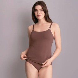 Top pour prothèse mammaire Amica par Anita Care - Coloris Rose Framboise - Vue de face