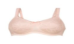 Soutien-gorge paddé Selena pour prothèse par Anita Care - Coloris Rose Perle - Vue de face seul