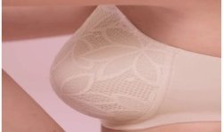 Soutien-gorge paddé Selena pour prothèse par Anita Care - Coloris Rose Perle - Vue de profil