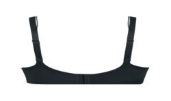 Soutien-gorge paddé Selena pour prothèse par Anita Care - Coloris Noir - Vue de dos seul